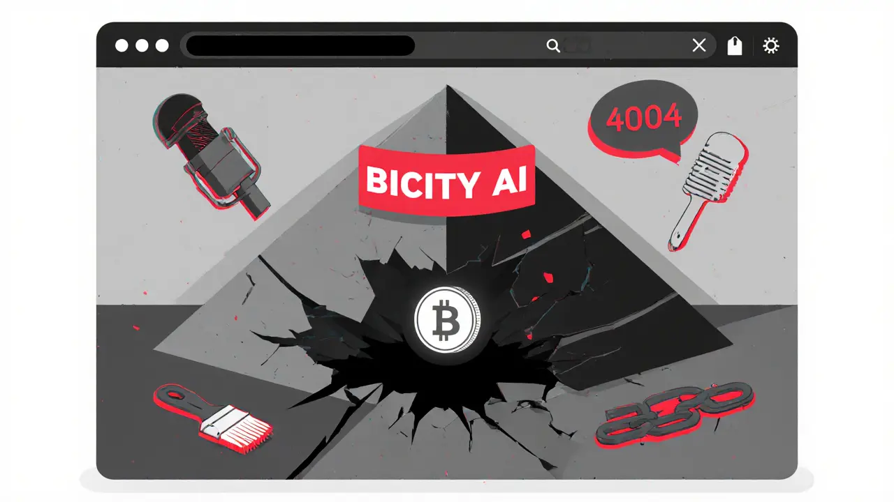What is BiCity AI Projects (BICITY) crypto coin? Facts, risks, and why it's collapsing