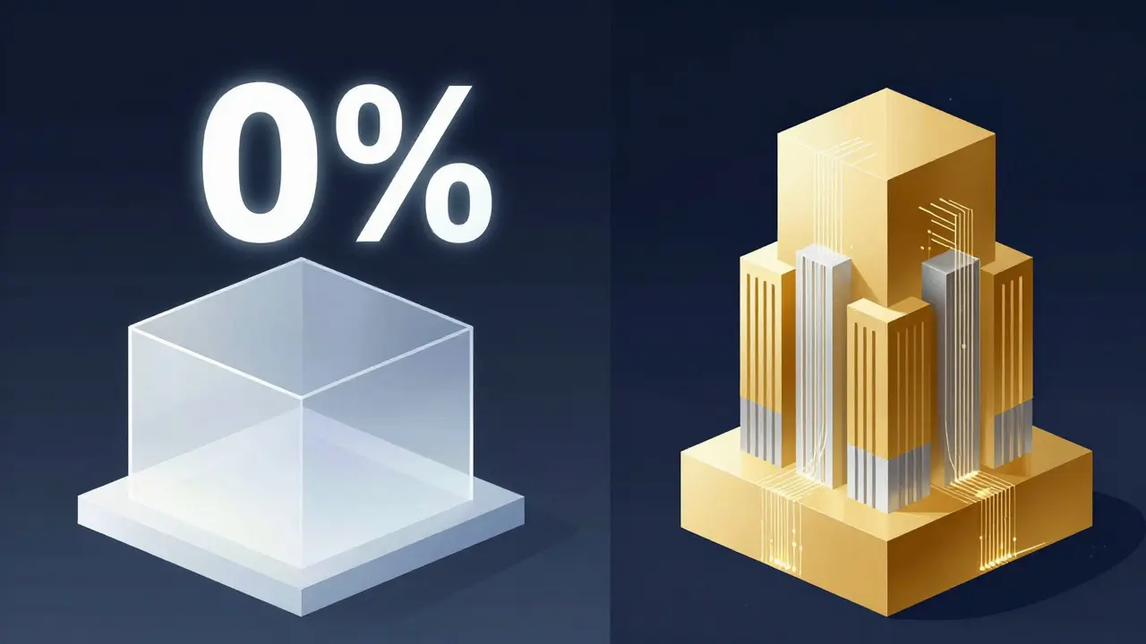 Comparison between a fading ghost exchange and a solid, data-rich trading platform.