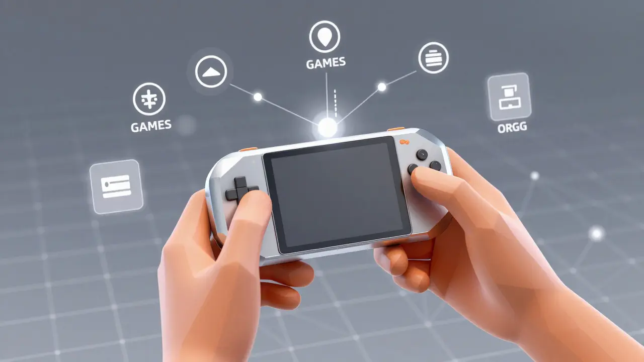 BitBoy One handheld gaming device concept