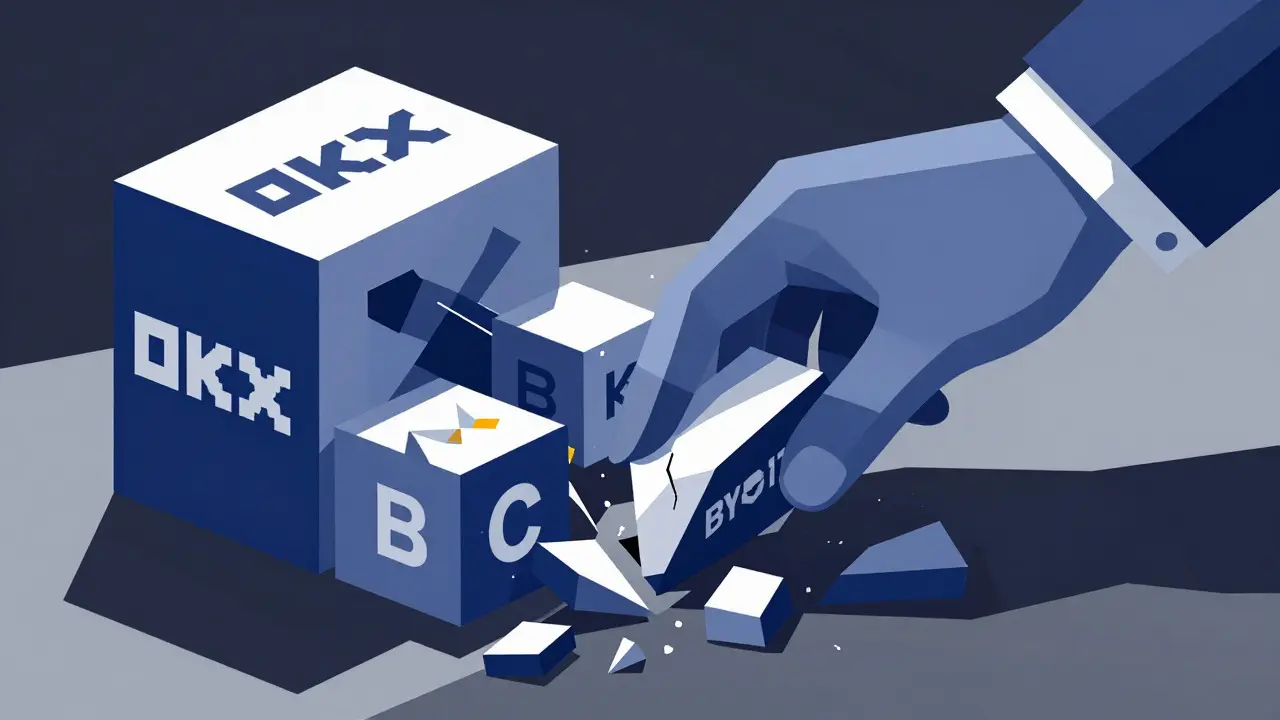 SEC regulator hand crushing non-compliant exchange blocks