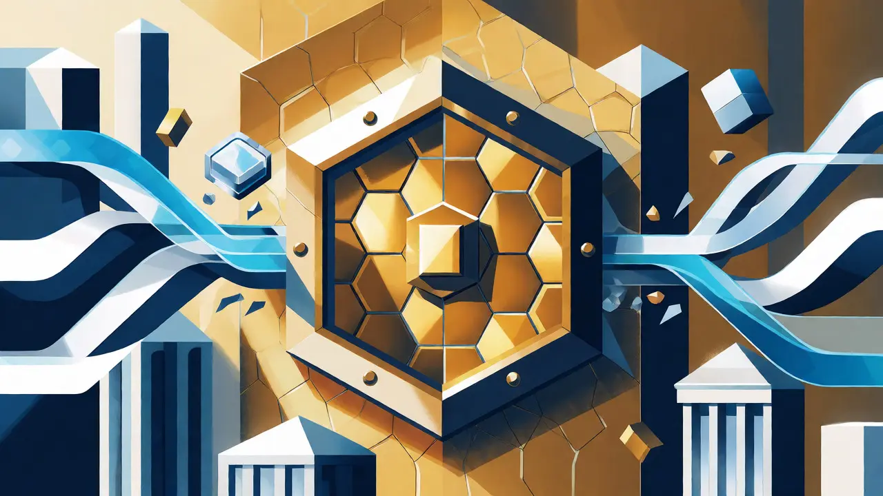 Illustration of secure stablecoin reserves bridging banks and digital wallets.